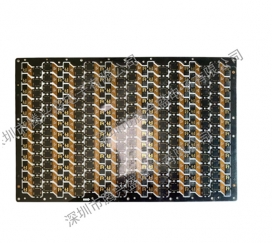 Four-layer soft-rigid combined COB board